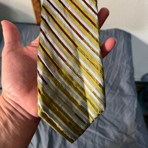 Robert Graham 100% Silk Multi-color Striped Tie